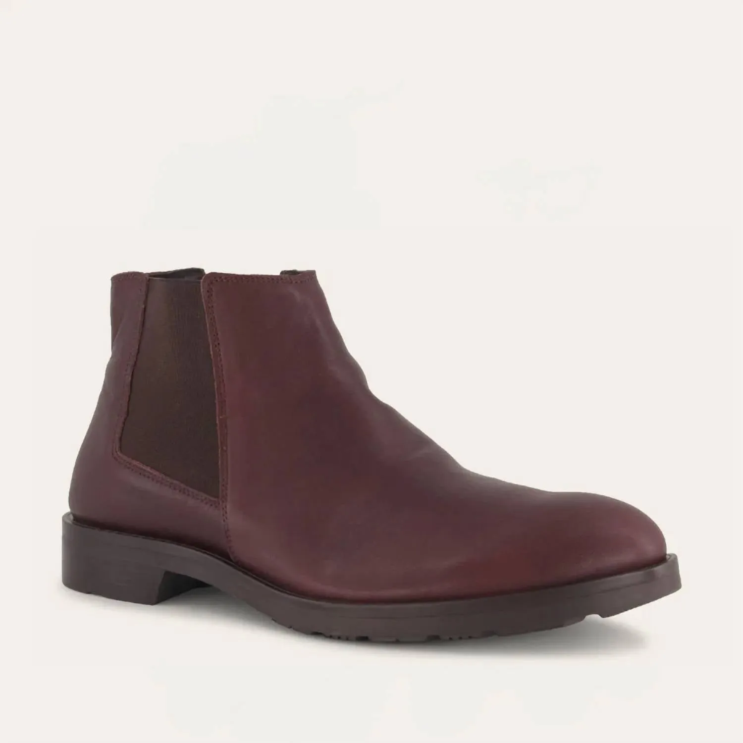 hypoallergenic Men's Washington Chelsea Boots In Cordovan Leather