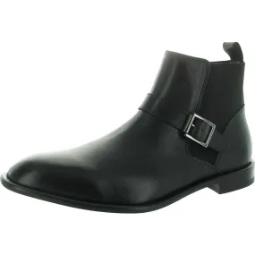 Scandi Cool Trail Ready Footwear Mens Zipper Leather Chelsea Boots