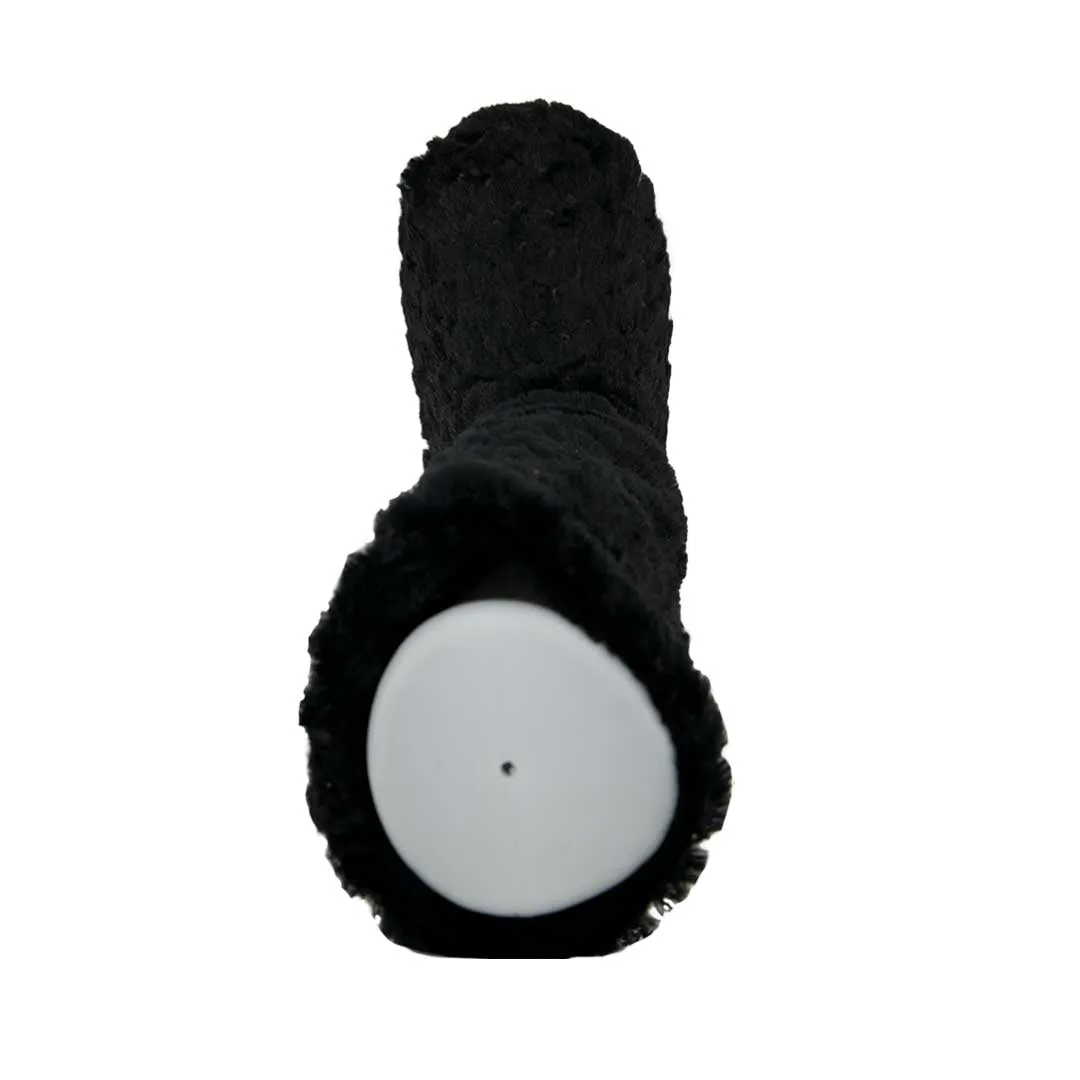 High-performance piece Women's Casual Sequined Faux Fur Boots (SAL7079WGN BLK)