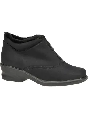 Sleek Comfort Comfortable toe box Micha Womens Zipper Ankle Booties