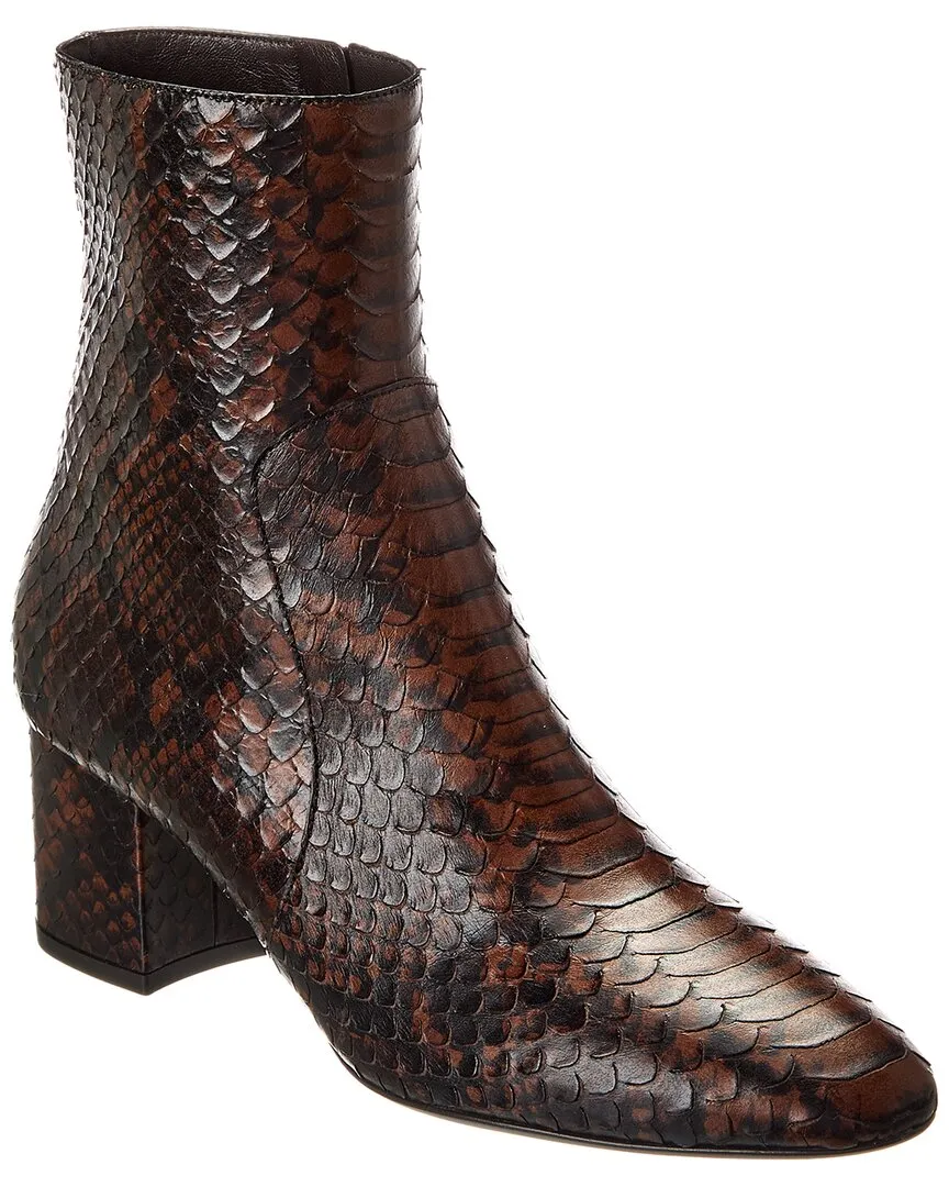 London Edge Michael Kors Collection Gloria Runway Leather Bootie