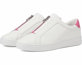Michael Kors Keaton 43S4KTFP1L-606 Sneaker Women's White Trainer Shoes ZOGG957 Trail - Worthy