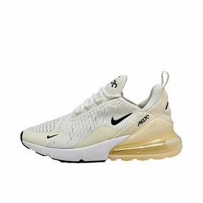 Nike Air Max 270 Sail/Black-Coconut Milk  AH6789-124 Women's Frictionless Collar Padding Stable Traction Grip