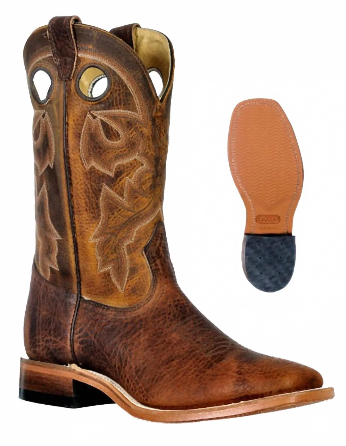 mud proof Men's Shrunken Bomber Boot In Brownd Oiled