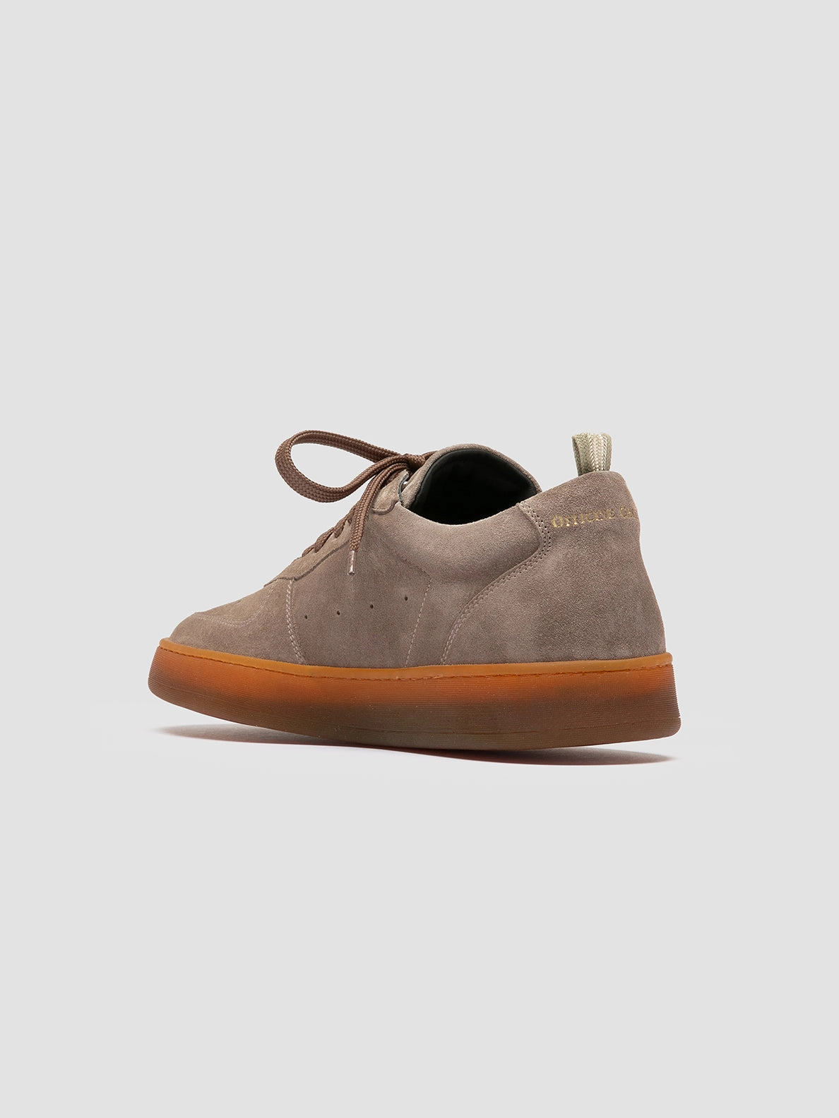 ASSET 001 - Taupe Suede Low Top Sneakers Training Pulse
