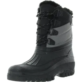 Farmer Decker 01 Mens Faux Fur Lined Manmade Winter & Snow Boots