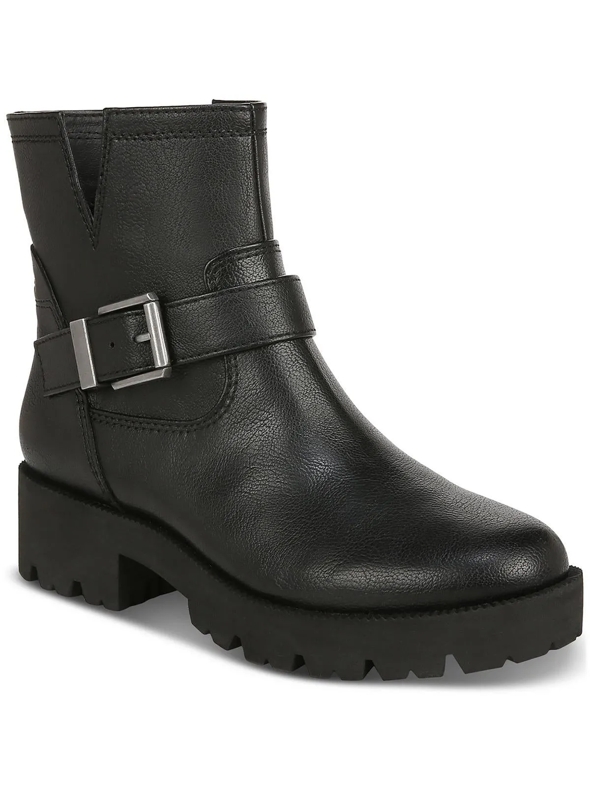 Tear-resistant Miller  Womens Leather Lug Sole Booties