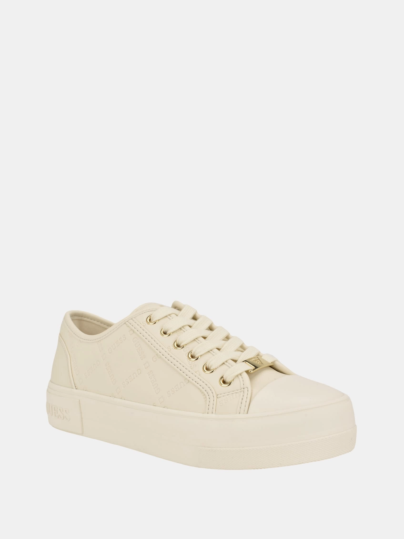 Milson Quilted Sneakers square - toe shoes