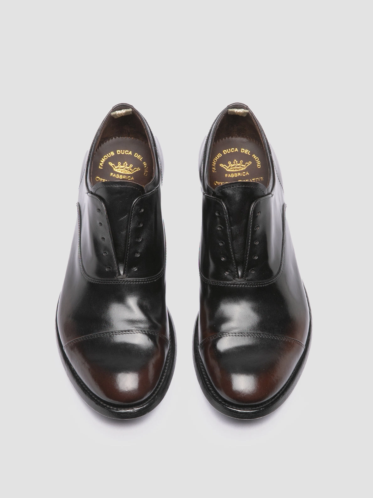 Wind Guard ANATOMIA 08 - Brown Leather Oxford Shoes