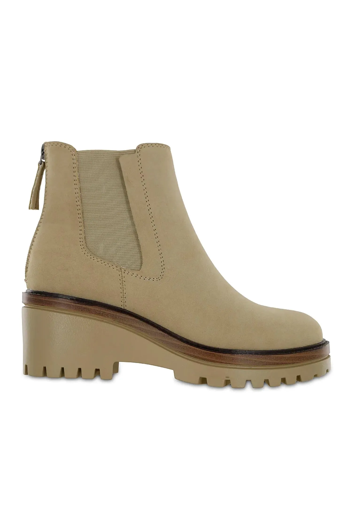 Women's Sefi Booties In Beige Quick Drying Cold Climate