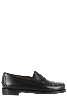 Moisture control Slip On Ease Moccasin With Smooth Leather Upper