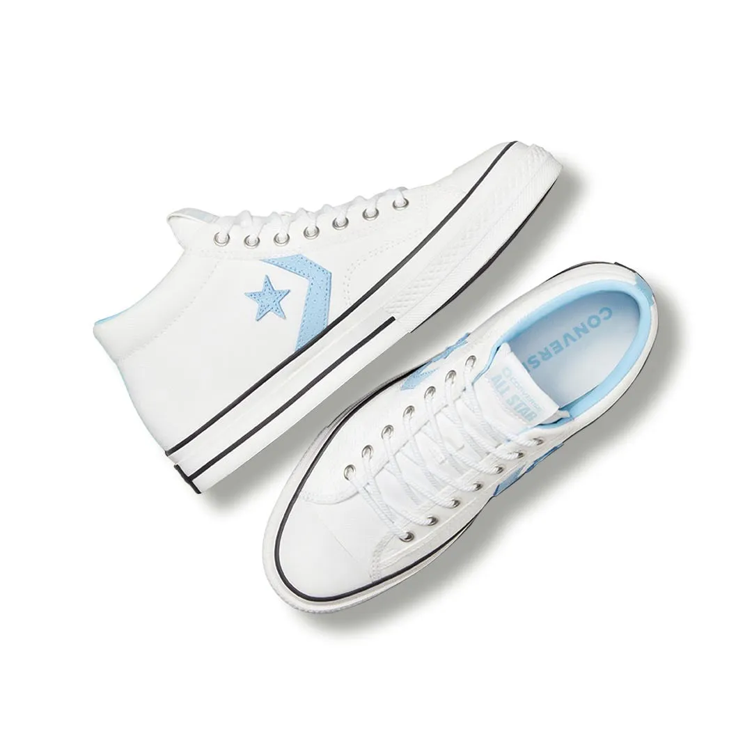 Converse - Unisex Star Player 76 Mid Top Shoes (A07519C) Breathable TPU Grip Enhancing Pattern