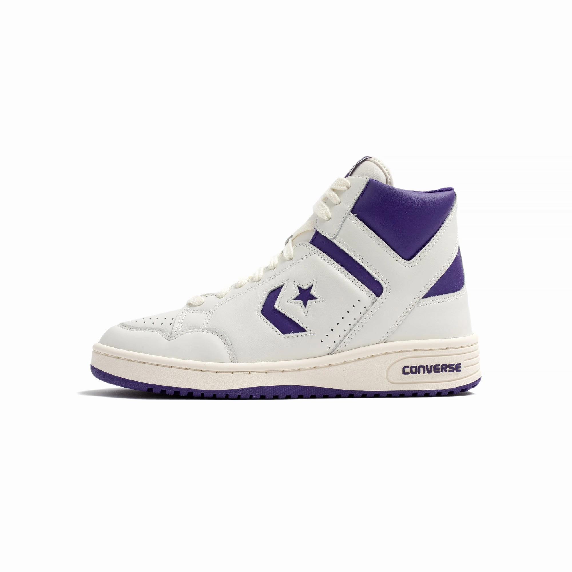 Converse Mens Weapon Mid Shoes Breathable Outsole