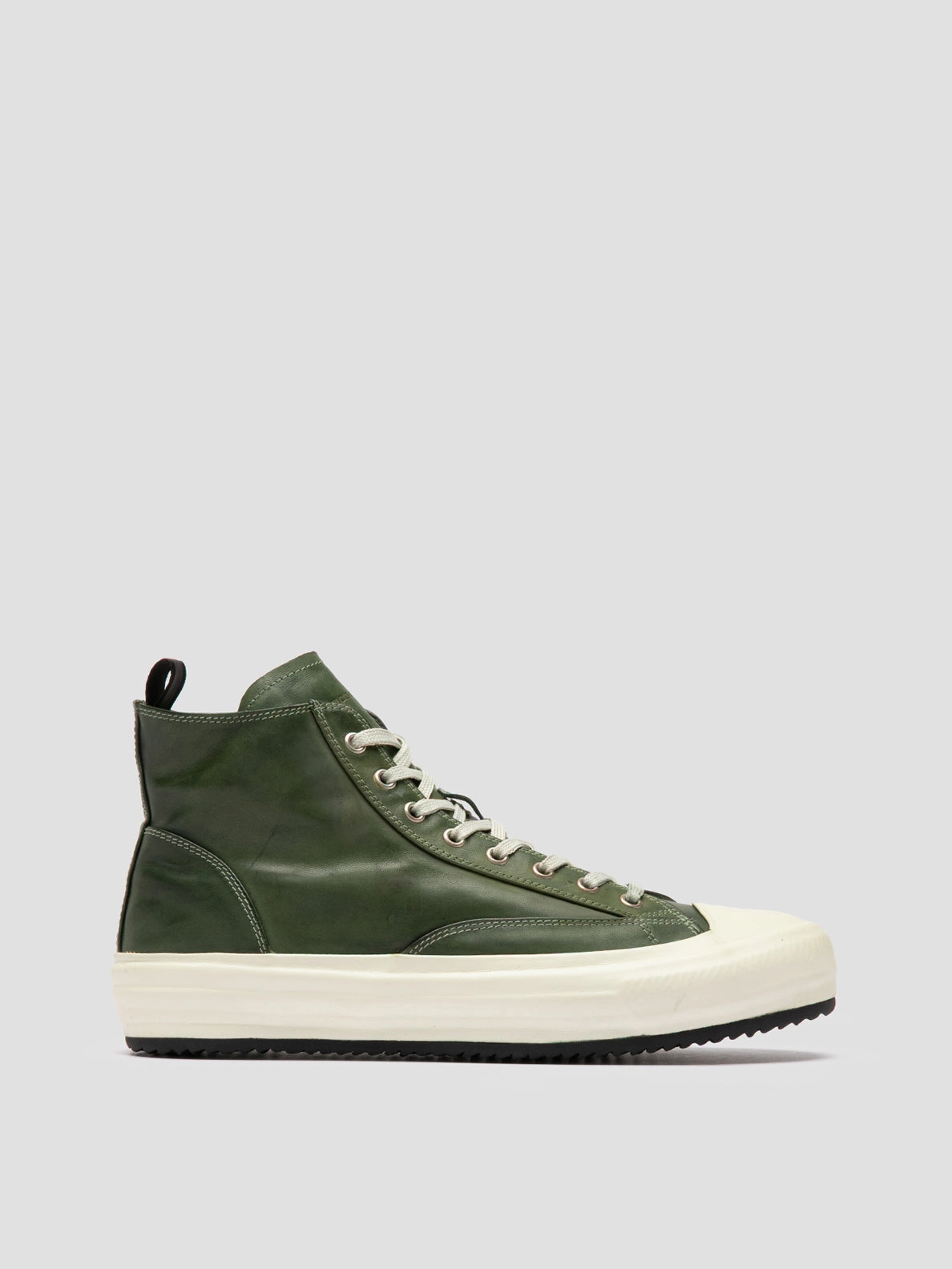 Soft Walk MES DD 002 - Green Leather Sneakers