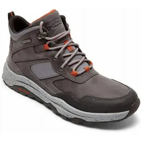 Tourist Rockport XCS Pathway Boots Mens  Steel Gray Waterproof Mid Top Hiking JOBB865