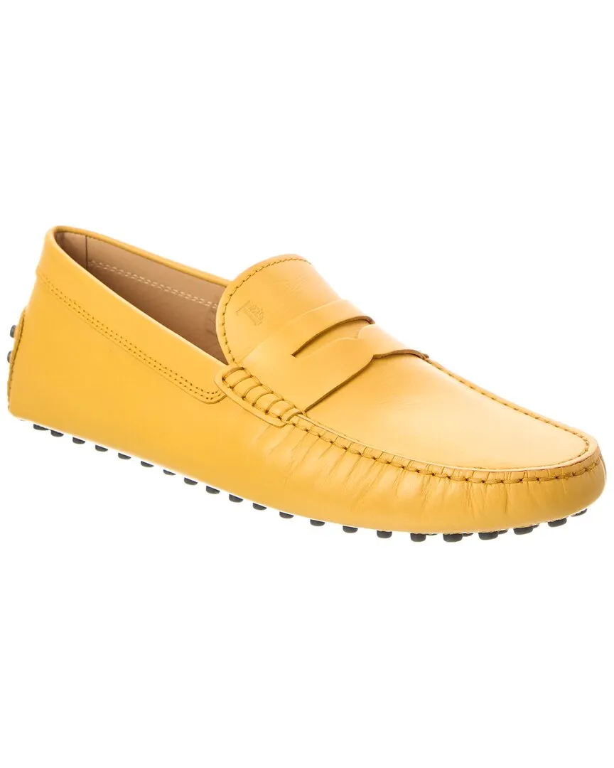 TOD??s Leather Loafer Quick Move Fit Slip Fit Wear
