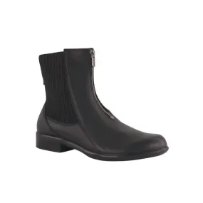 Women's Bora Boots In Black Wide Cut