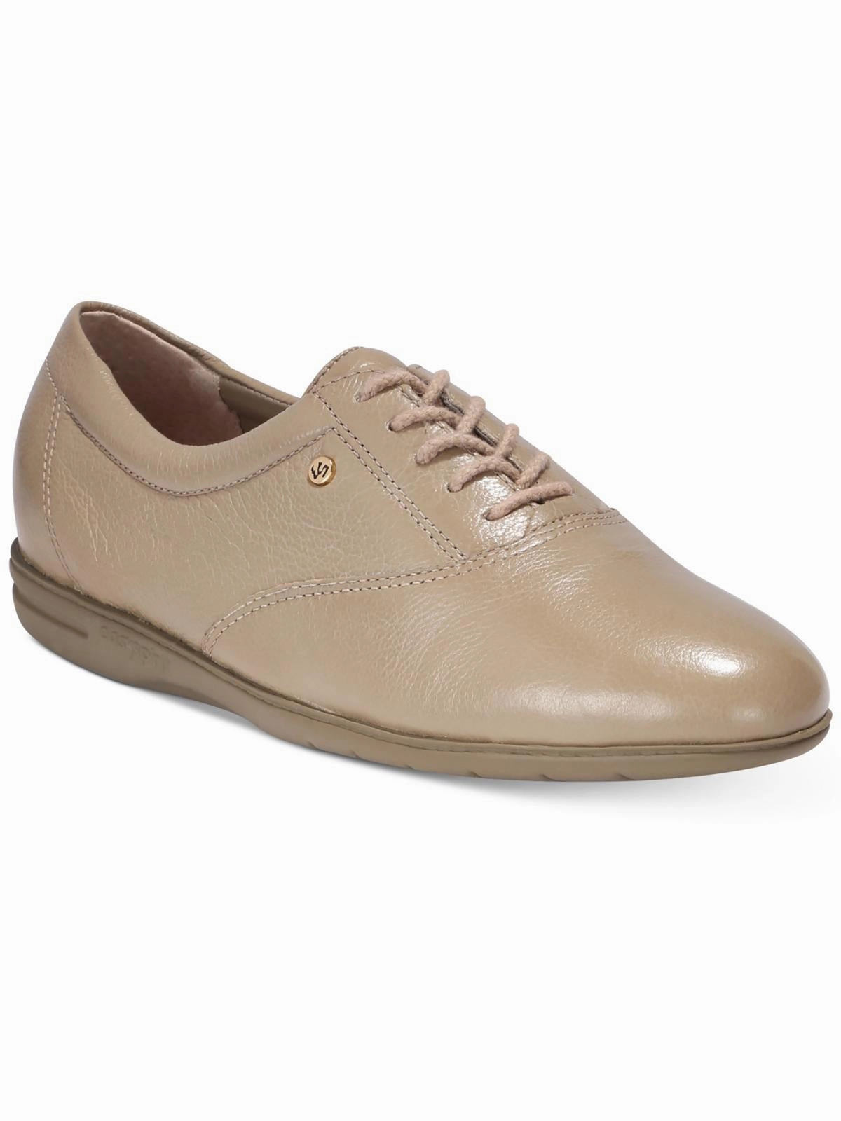 Motion Womens Leather Lace-Up Casual Shoes Satisfaction - guaranteed toe - strap shoes