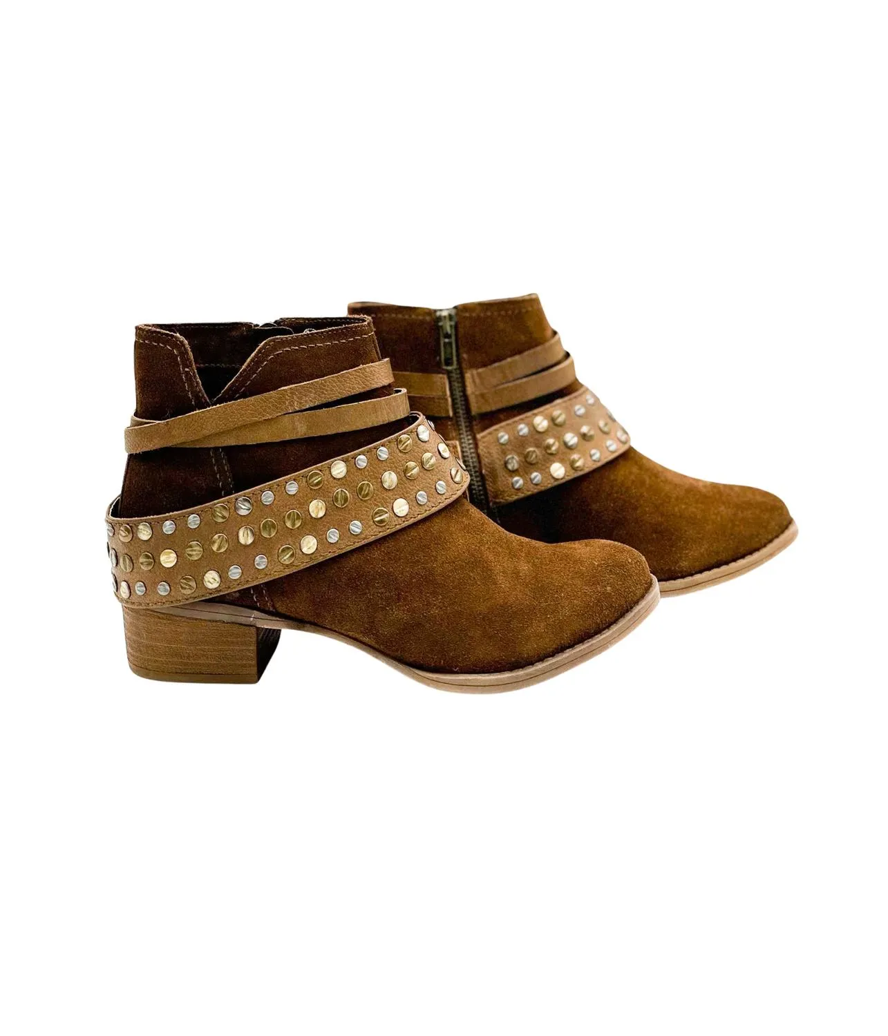 Grippy Outsole Snowy Path Daily Ready Women Crimson Bootie In Tan