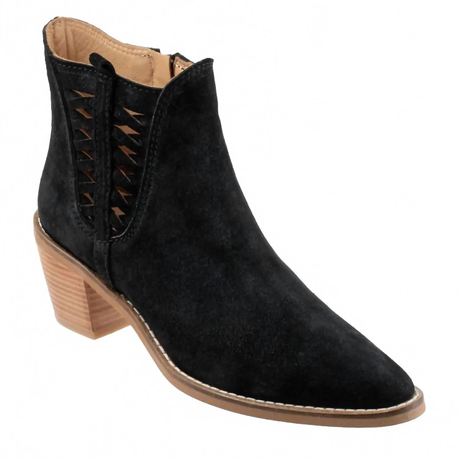 chemical-resistant Insulated Urban Commute Women's Veronika Fashion Boots In Black Suede