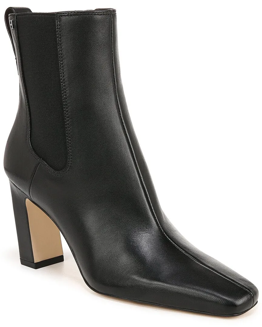 Molded Arch Contour Franco Sarto Flexa Bliss Leather-Trim Bootie