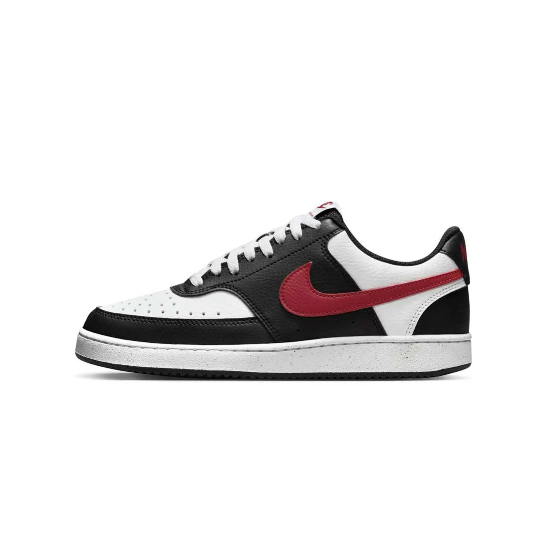 Perforated Tongue Design Nike - Women's Court Vision Low Next Nature Shoes (DH3158 006)