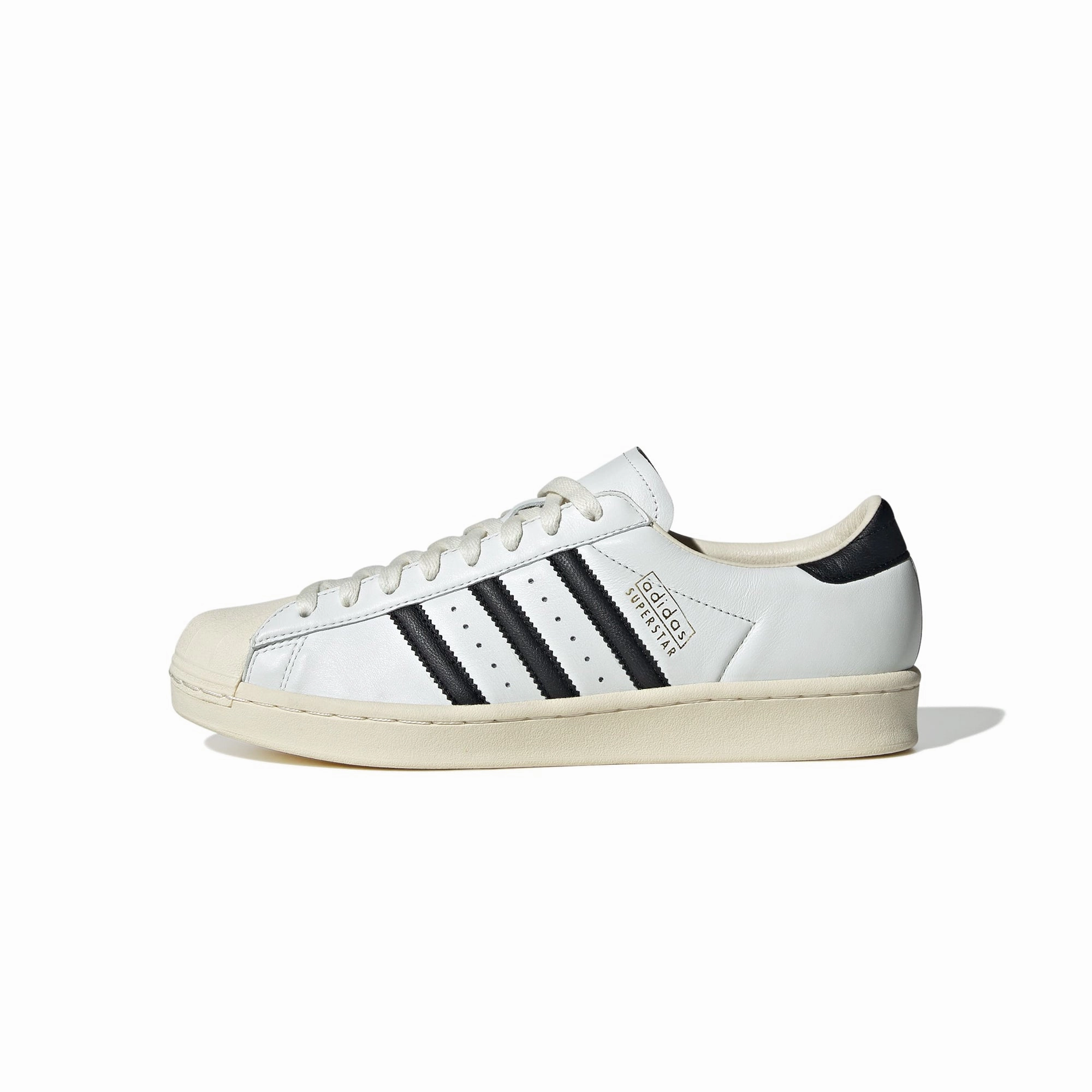 brushed - finish - design shoes Adidas Mens Superstar Vintage Shoes