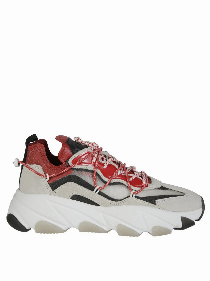 wide - fit Multi-Layered Chunky Sneakers With Sculpted Sole