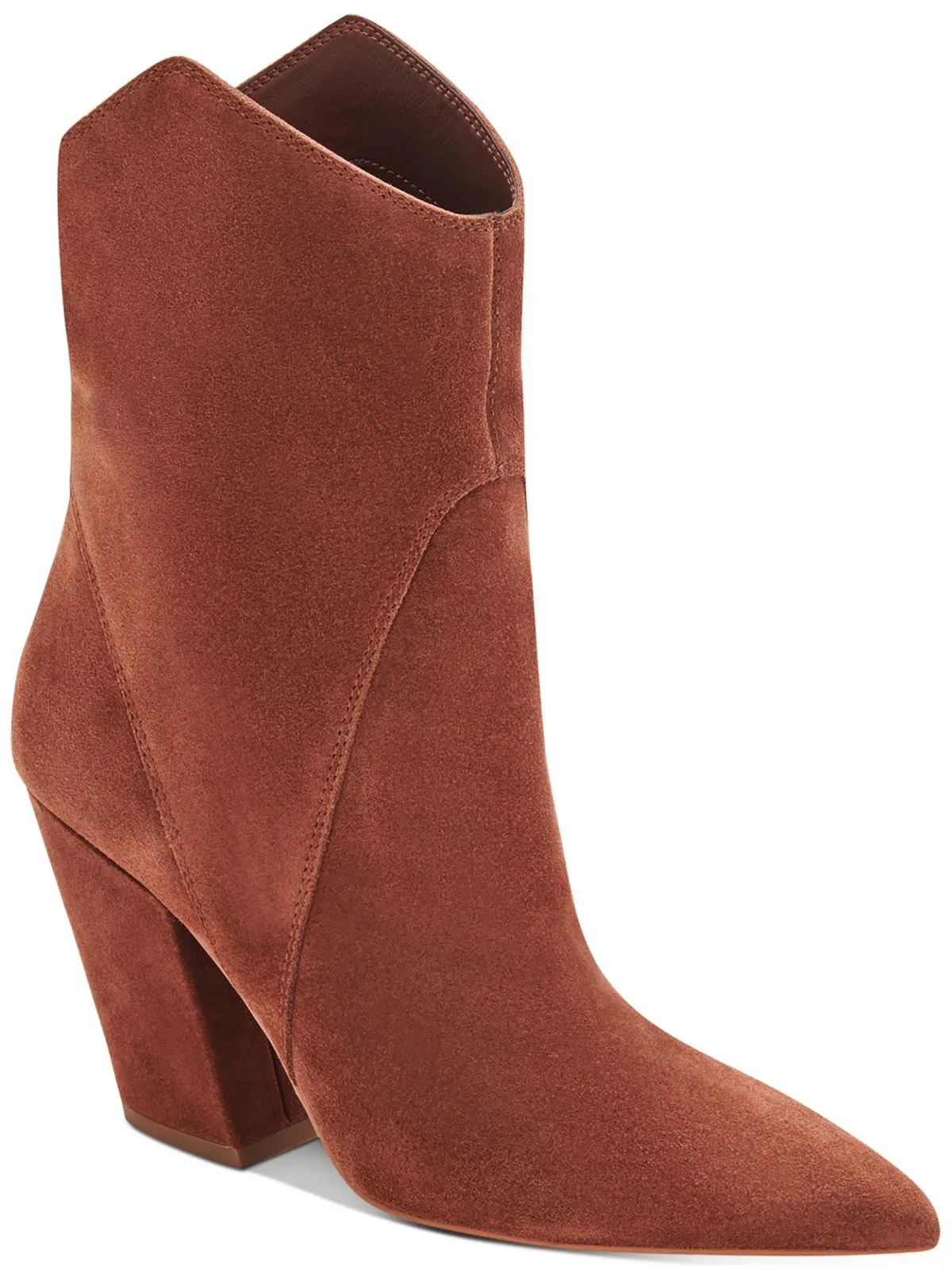 Lift Up Nestly Womens Suede Two Tone Ankle Boots