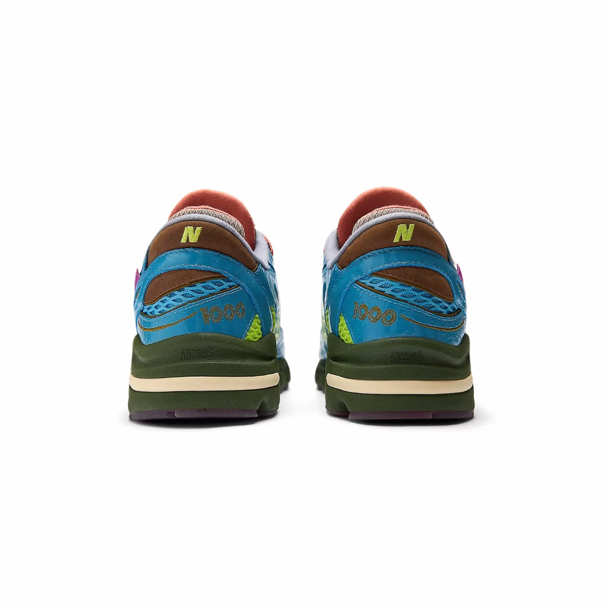 Impact Diffusing Design New Balance x Salehe Bembury Mens 1000 Shoes