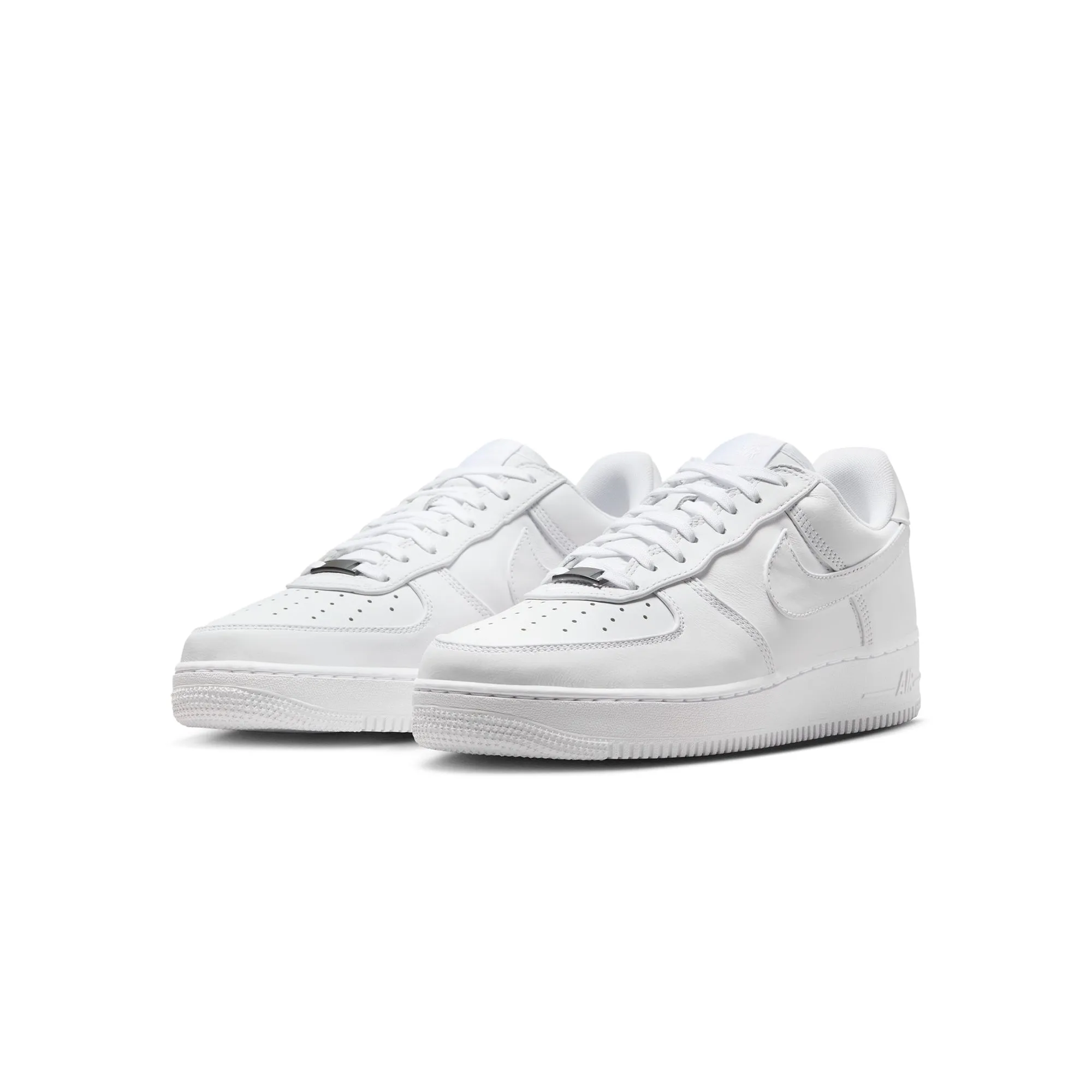 Nike Mens Air Force 1 Low Retro Premium Shoes running in a soccer field area shoes Hydraulic Heel Cushioning