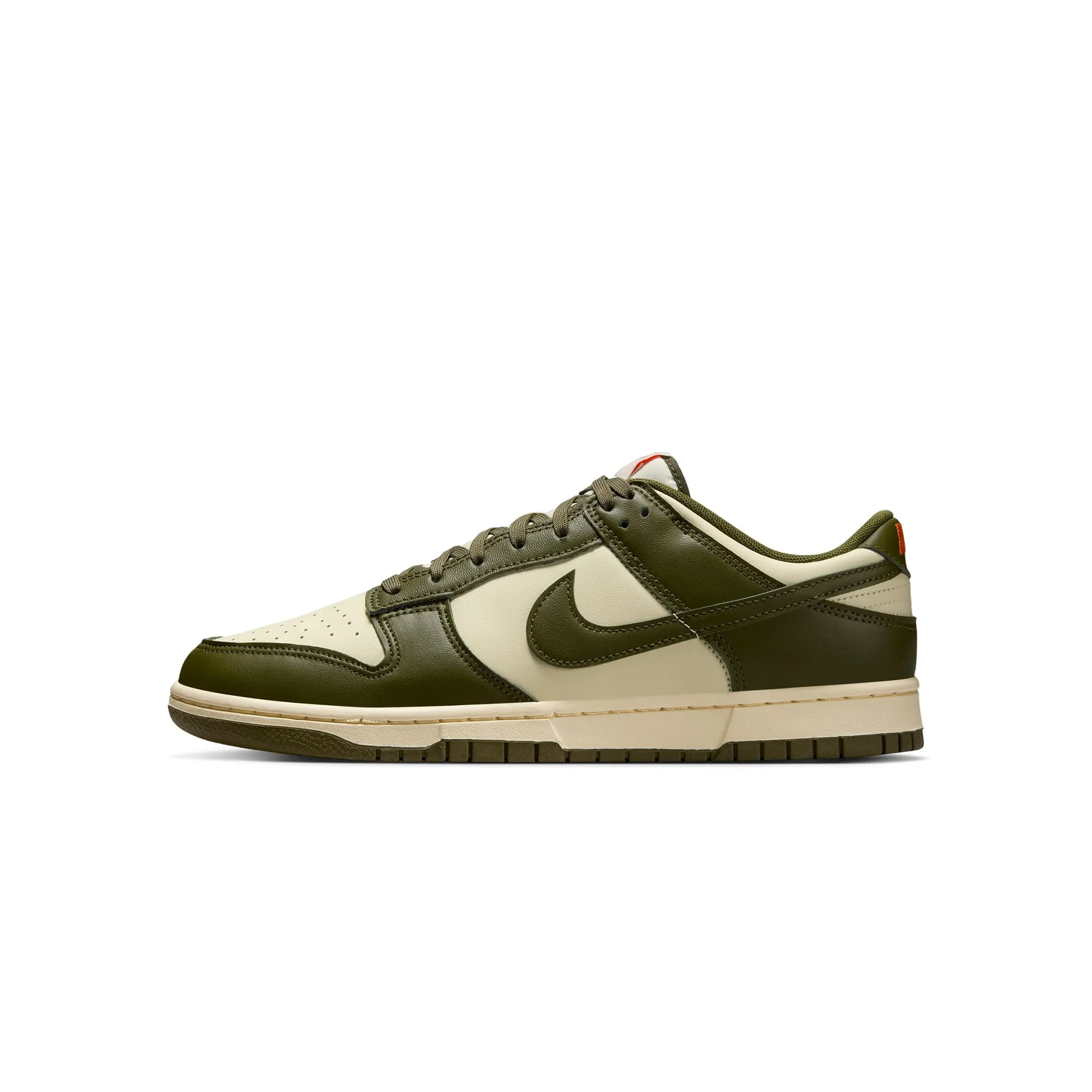 Nike Mens Dunk Low Retro Shoes Engineered Knit Upper running in forest shoes