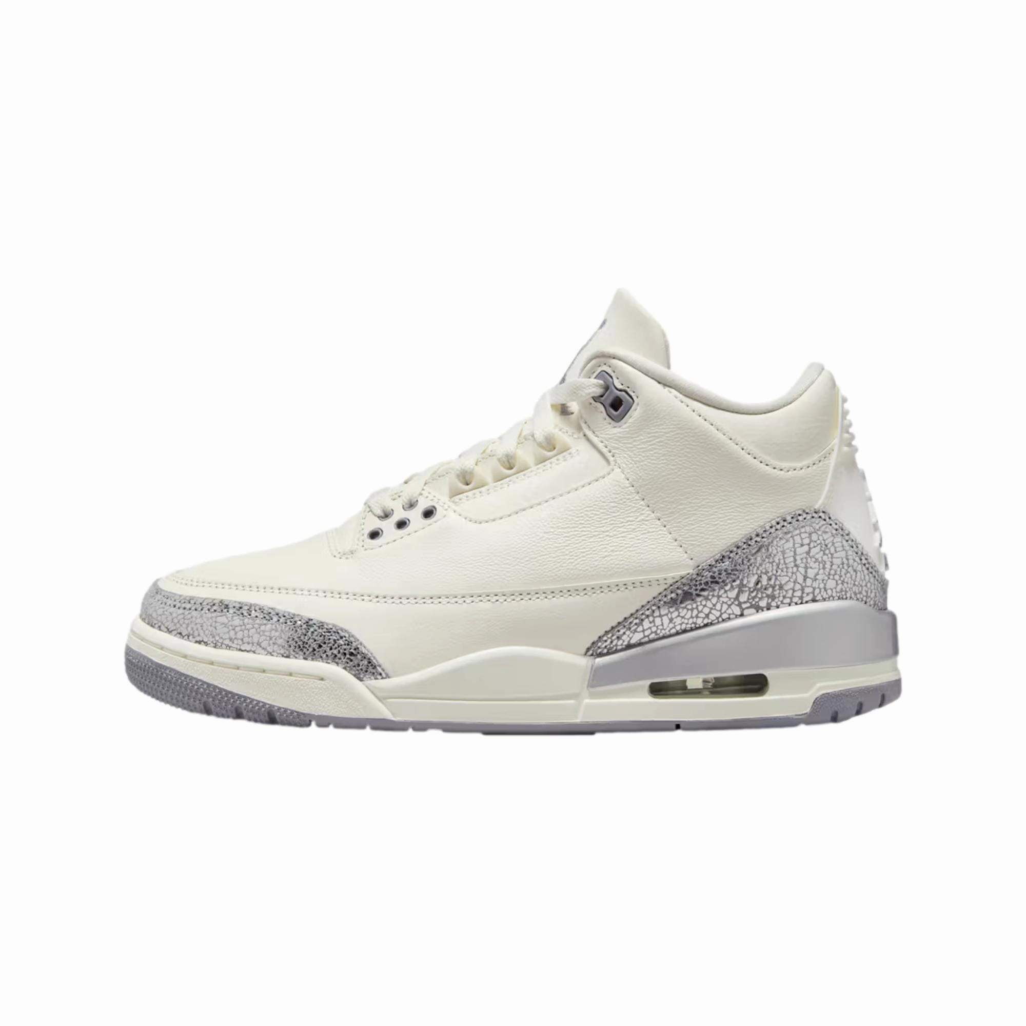 Nike Air Jordan 3 Retro Sail / Cement Grey  CK9246-100 Women's casual - runner