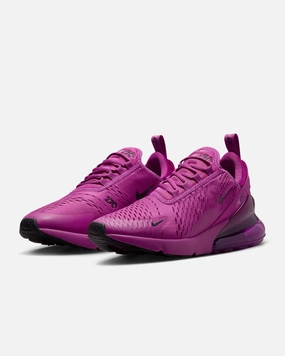 walking shoes Nike Air Max 270 AH6789-501 Sneaker Women's Purple Lace Up Lifestyle Shoes DWA60