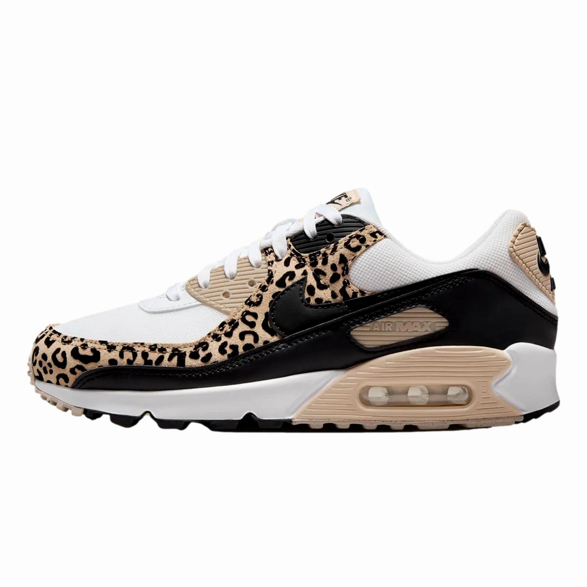 balance - training spandex shoes Nike Air Max 90 White / Black - Sanddrift - Hemp  IF1619-100 Women's