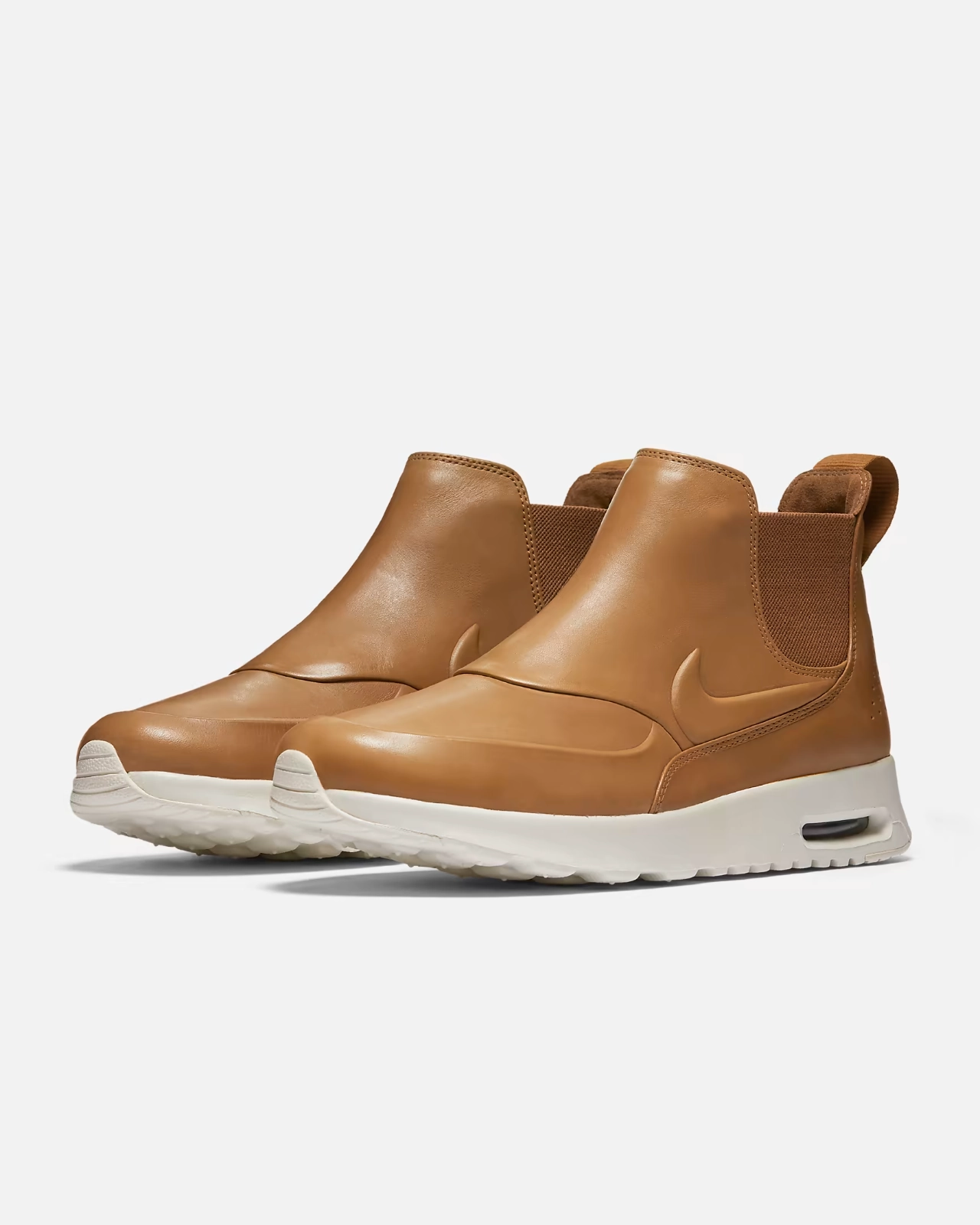 Heel To Toe Transition Nike Air Max Thea Mid 859550-200 Women's US 7 Ale Brown Chelsea Shoes GBNC189
