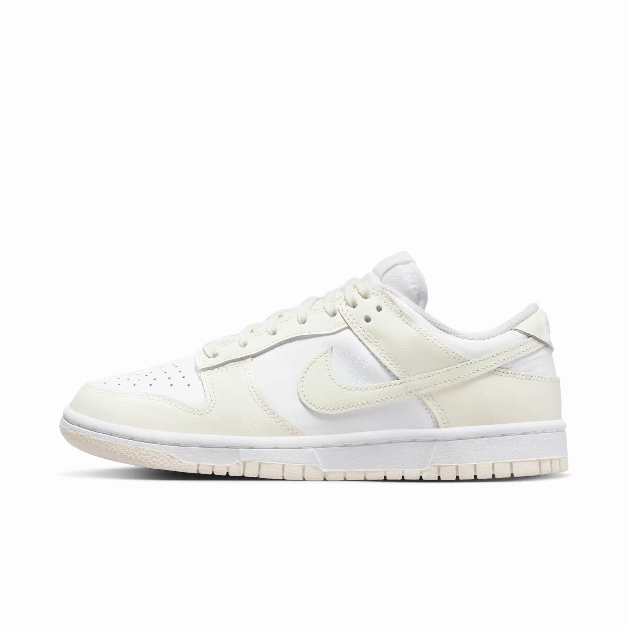 Nike Dunk Low DD1503-121 Sneakers Womens White Leather Lifestyle Shoes FD1284 textured shoes Recovery Gear