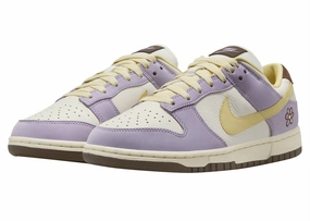 Breathable Ventilation mobility improvement Nike Dunk Low Premium FB7910-500 Sneakers Women's Lilac Bloom Leather PSS69 (Purple,11.5)