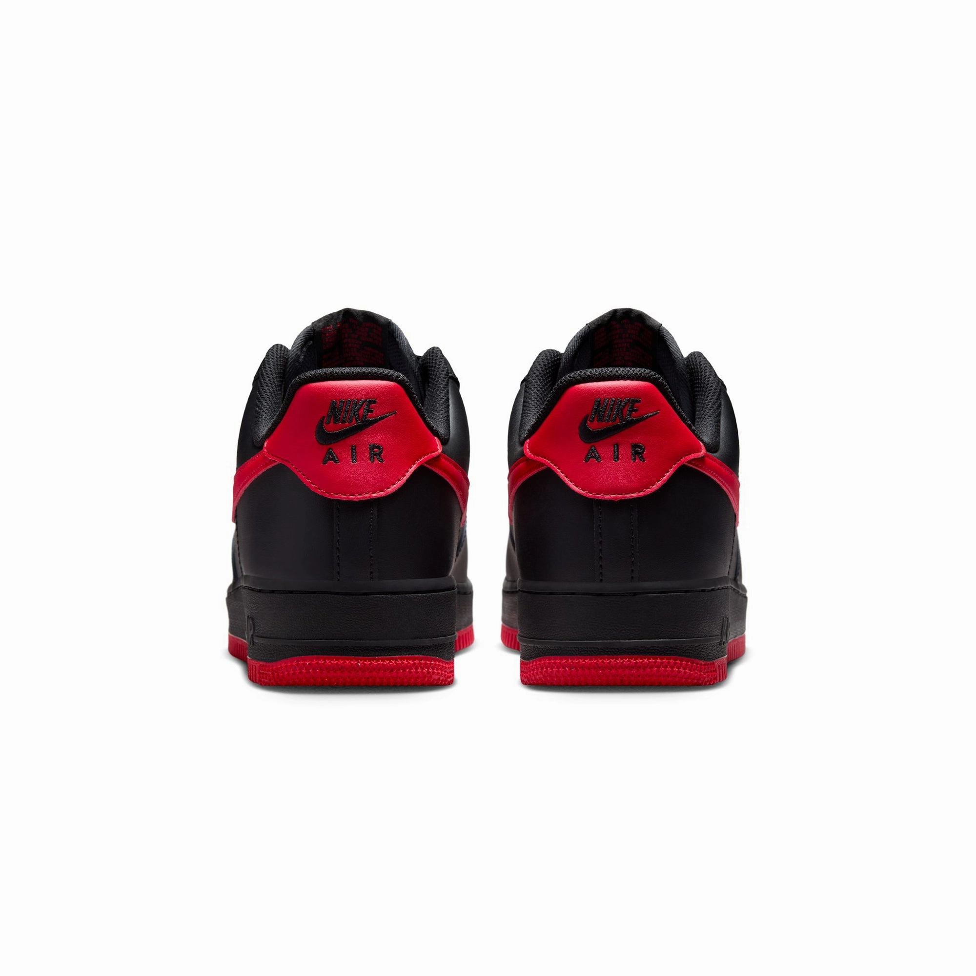 Nike Mens Air Force 1 Low "Bred" Shoes multi-color Airflow Channel Structure