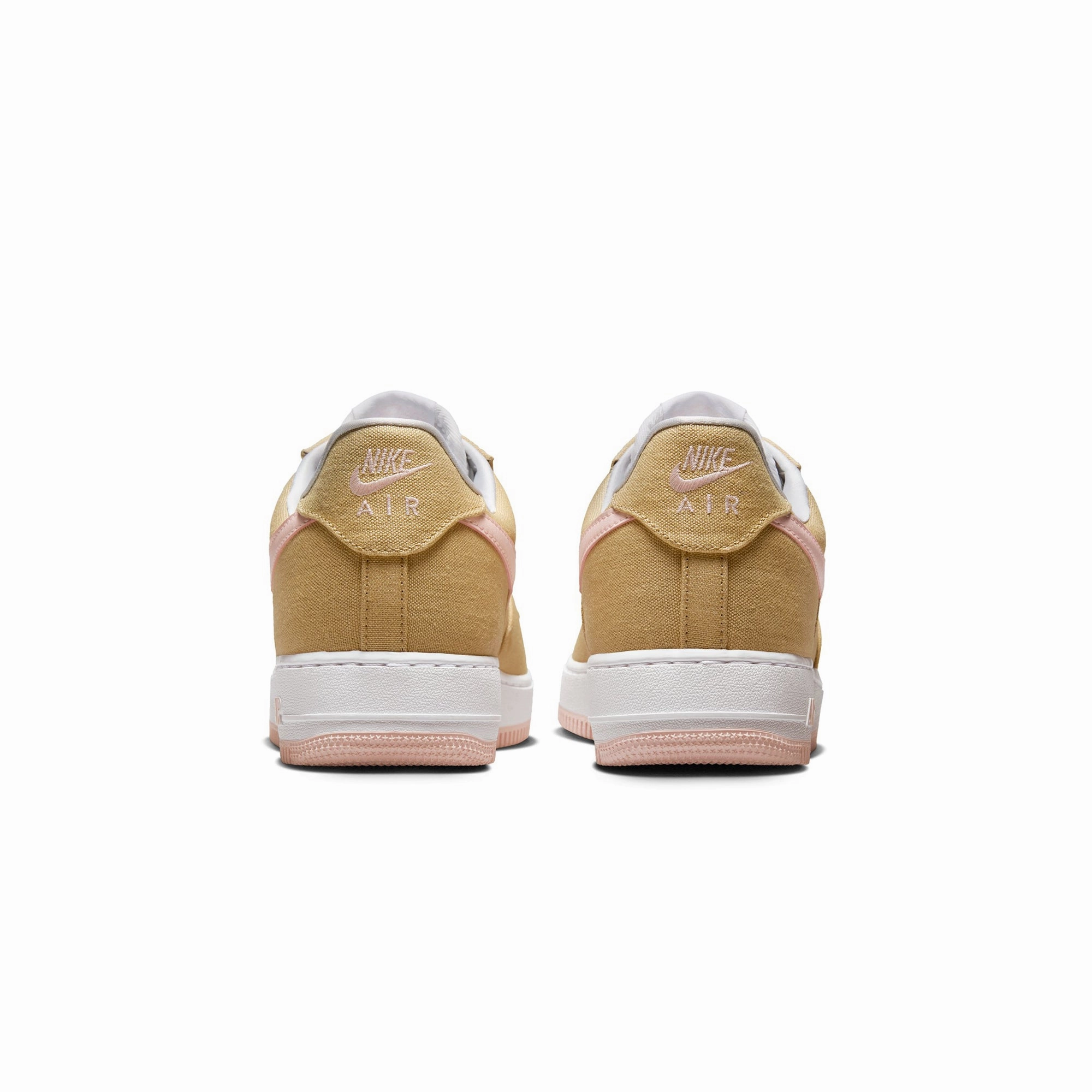 Non Restrictive Upper Nike Mens Air Force 1 Low Retro "Linen" Shoes