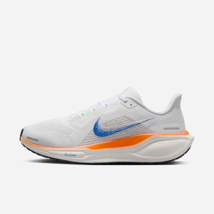 Midfoot Chassis Support breathable mesh shoe aspect Nike Pegasus 41 Blueprint HF7362-900 Women's White Raoad Running Shoes TF5875 (White,5.5)