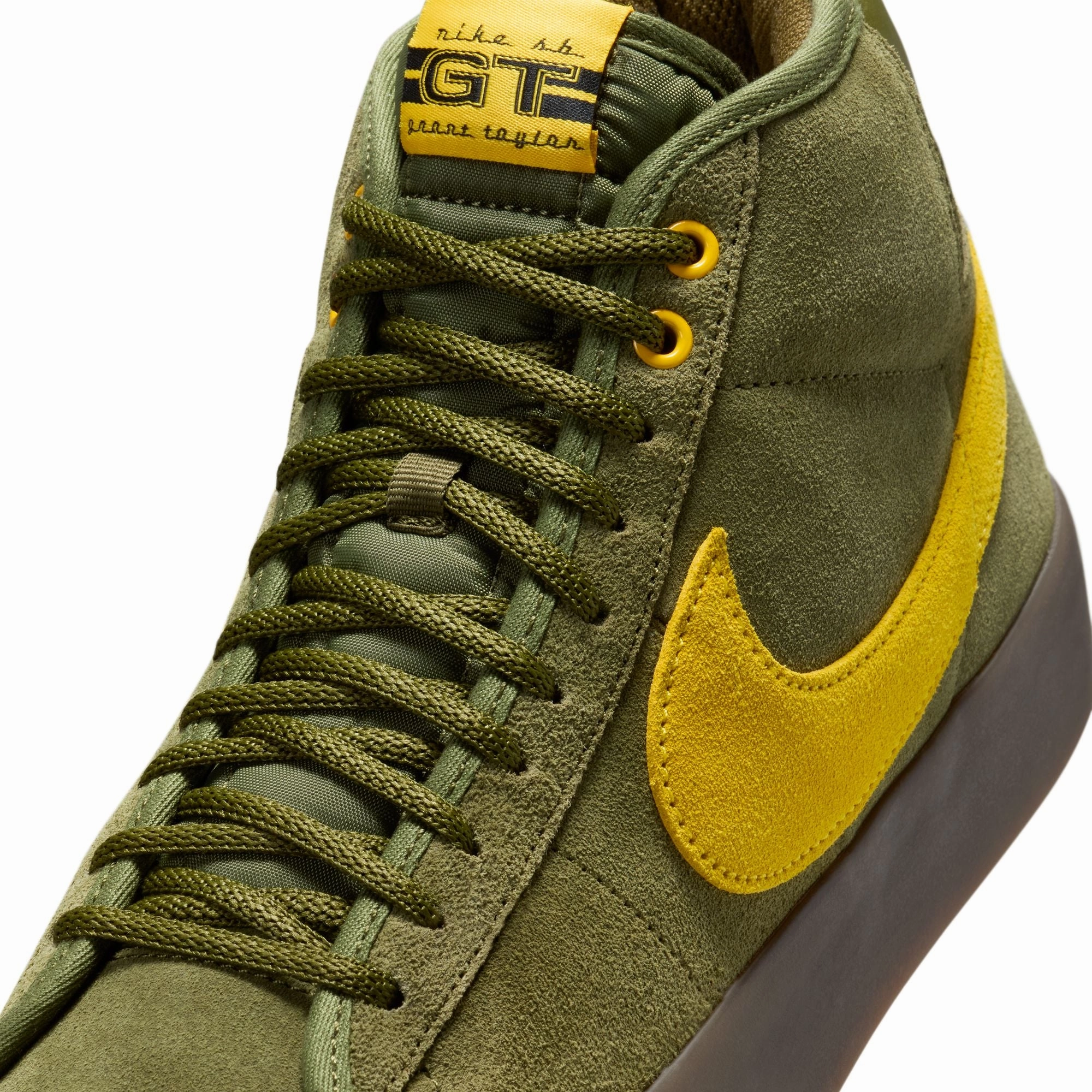 Nike SB x Antihero Mens Zoom Blazer Mid Shoes running in a fixed bridge area shoes