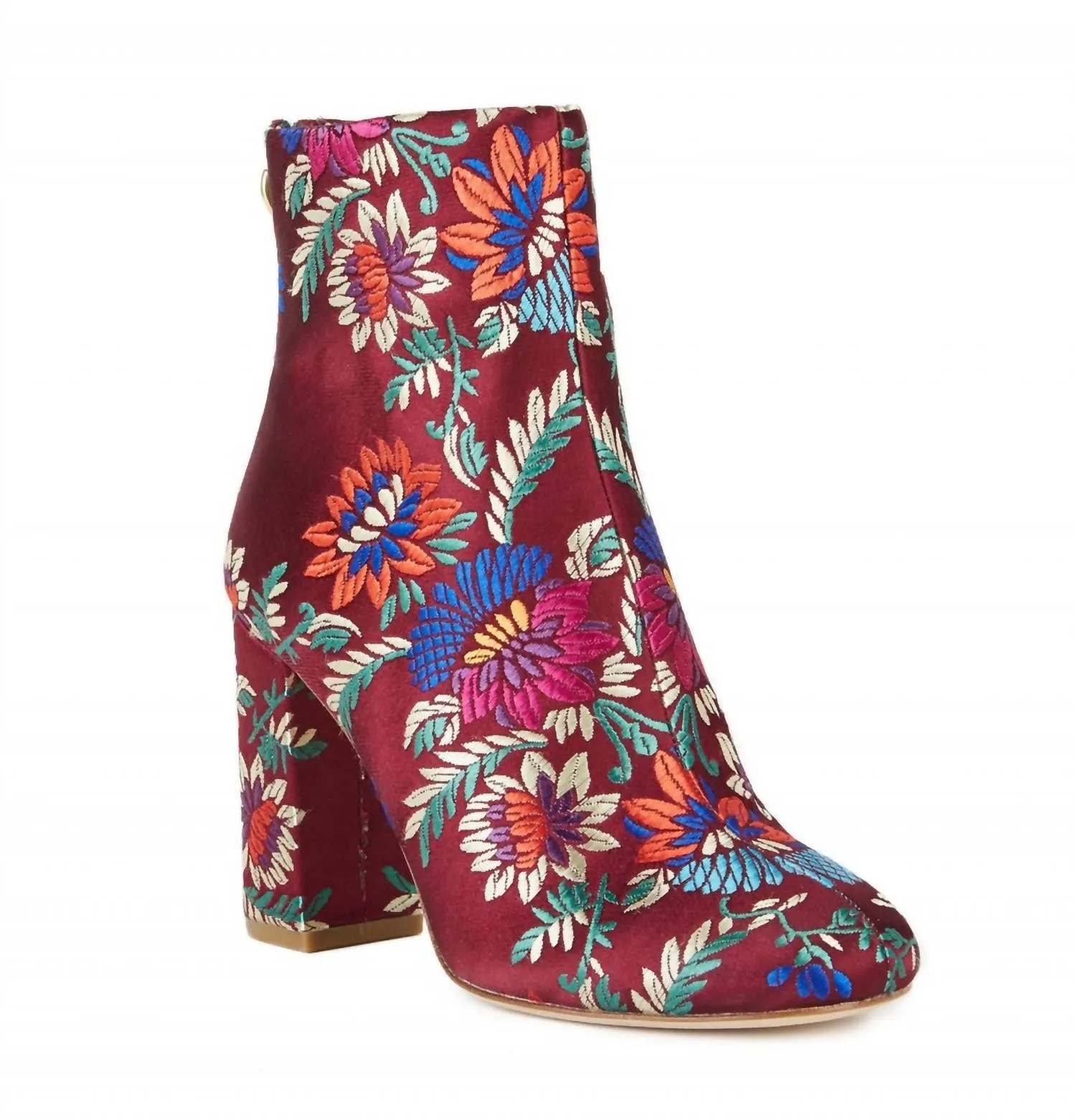 Saleema Boot In Plum Padded Interior Windy Weather