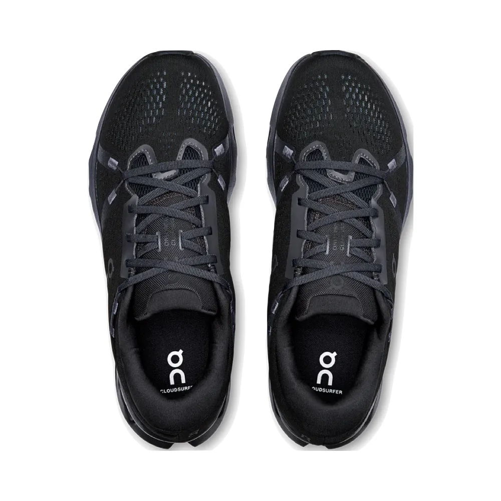 On Men's Cloudsurfer 2 Sneaker in Black/Black Every Fit