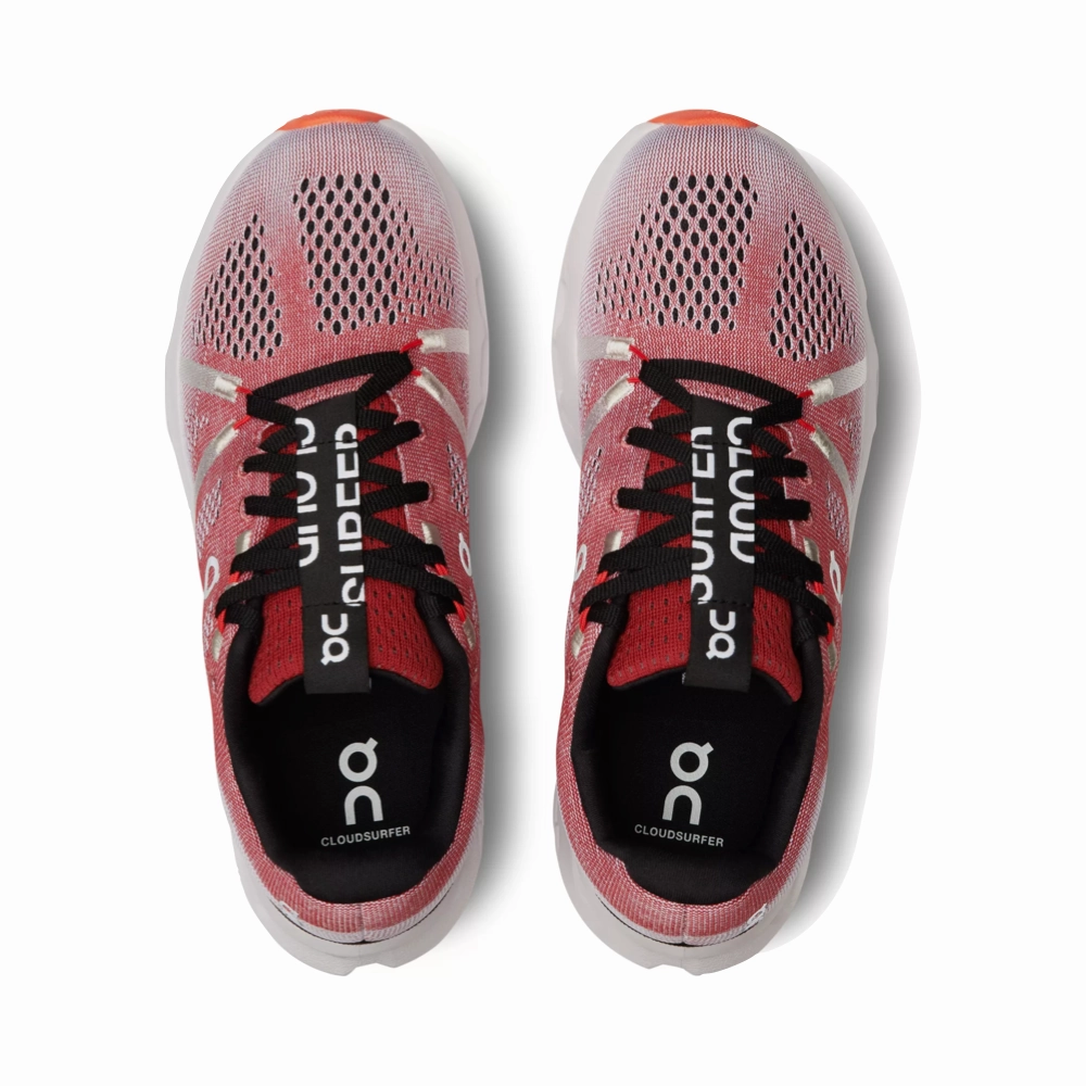 comfortable top On Men's Cloudsurfer Running Sneaker in Auburn/Frost