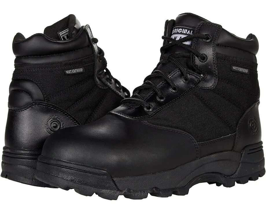 Thermal Core Outdoor Explorer Low Profile All Day Worker Original S.W.a.T. Classic 6 Men's 4 Black Leather Safety Toe Work Boots ZPO2457
