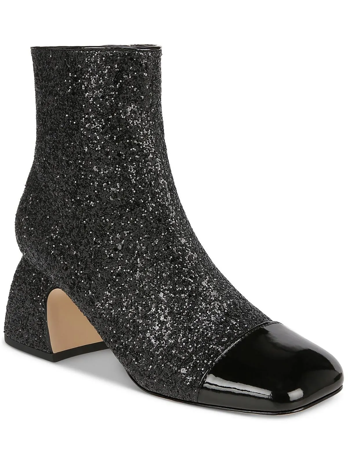 Grippy Outsole Cold Climate Flexible Frame Daily Walks Osten Womens Faux Leather Glitter Booties