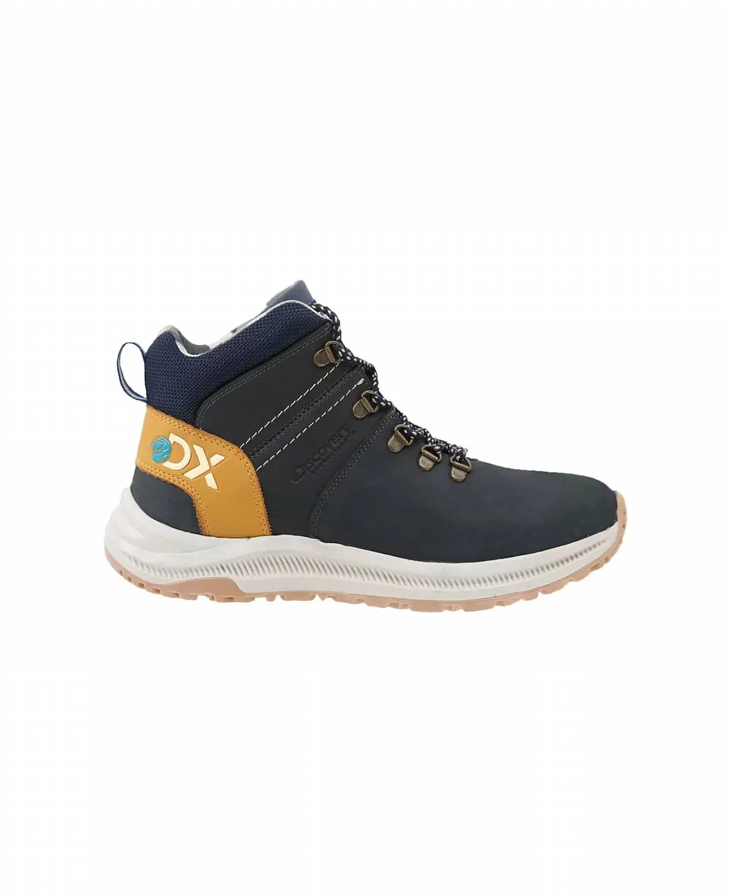 Outdoor Boot In Navy Blue Breathable mesh