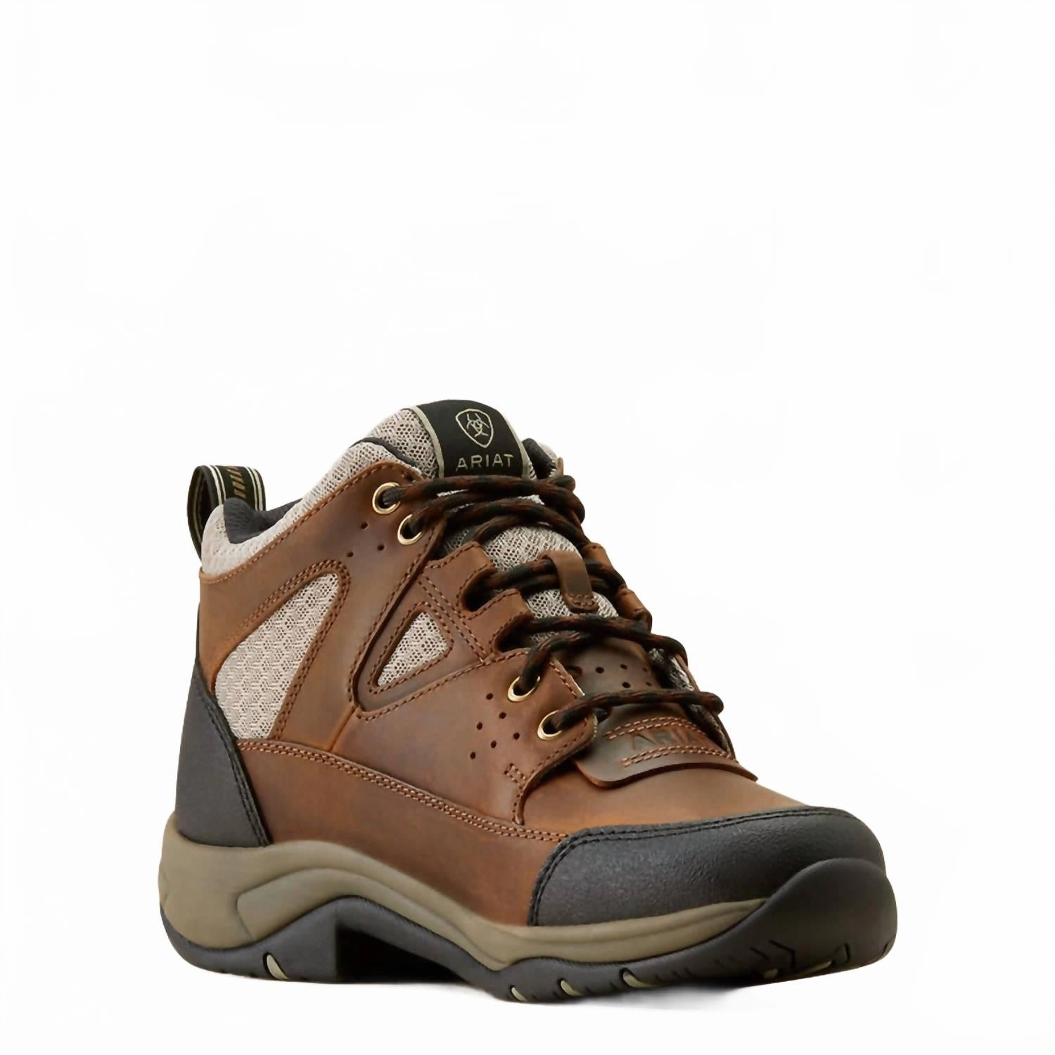 Slip Resistant Grip Women's Terrain Venttek 360 Hiking Boot In Brown/taupe