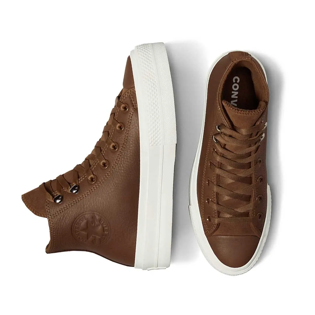 Converse - Women's Chuck Taylor All Star Lift Platform Leather High Top Shoes (A10362C) Balanced Fit Anti Slip Feature